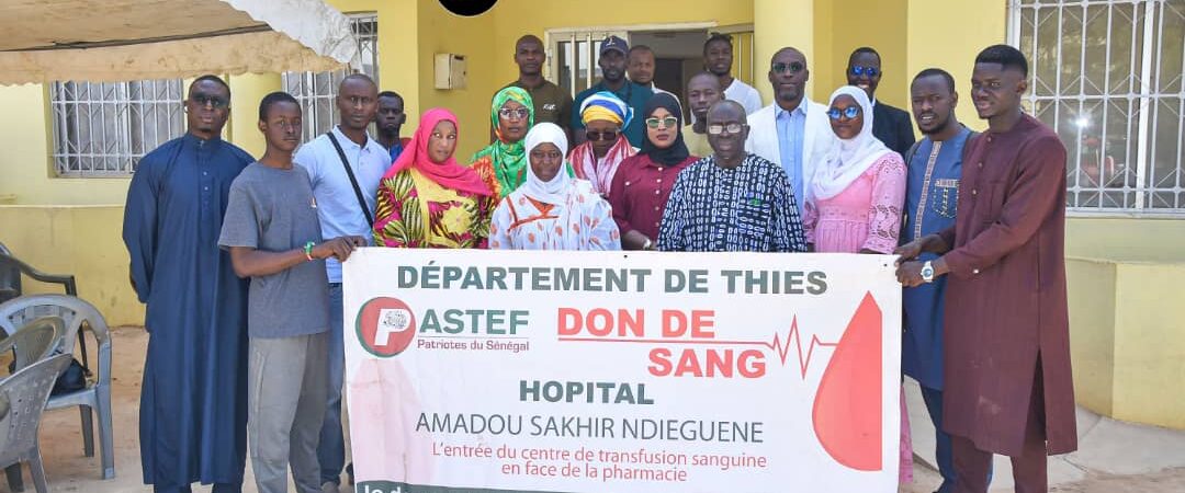Thiès : 78 poches de sang collectées, Pastef met la solidarité au cœur de son action