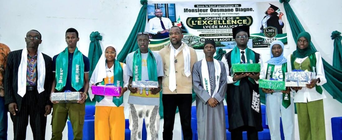 Thiès : Le lycée El Hadji Malick Sy célèbre ses meilleurs élèves lors de sa première Journée de l’excellence