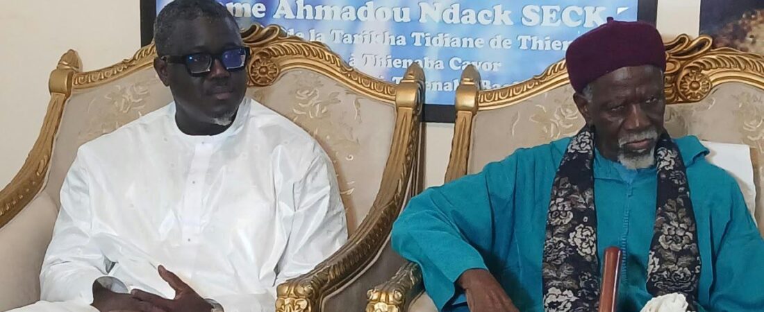 SÉCURITÉ, SOUVERAINETÉ ET FOYERS RELIGIEUX :   À Thiénaba et Tivaouane, Tahirou Sarr sollicite les prières des foyers religieux pour son « combat »