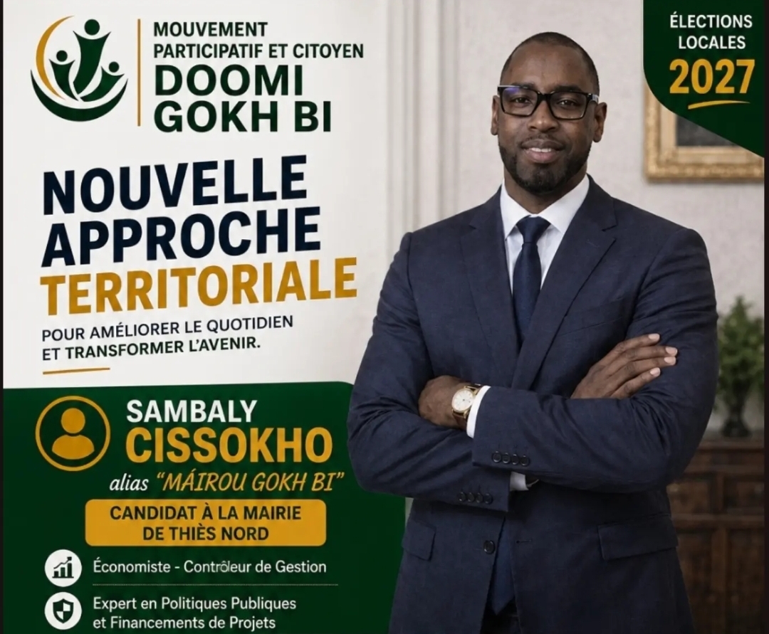 LOCALES 2027 : SAMBALY CISSOKHO DÉVOILE SES AMBITIONS POUR THIÈS NORD